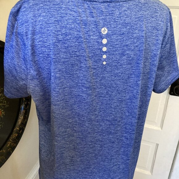 168 Jockey Crew Neck Blue Large Short Sleeve Misses Top - Picture 3 of 8